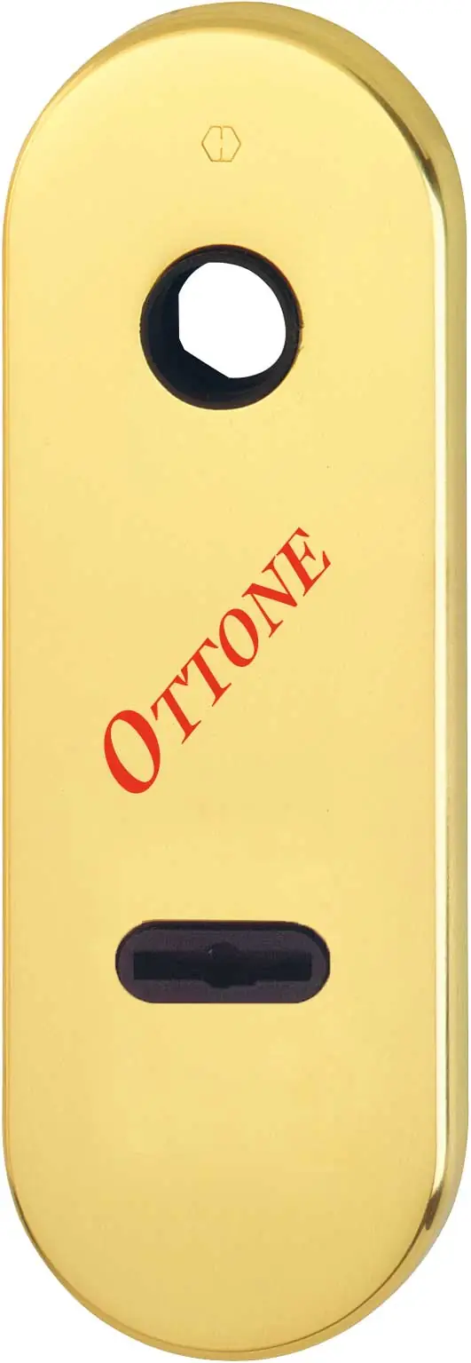 Placca Per Porte Di Ingresso Foro Doppia Mappa - immagine 2