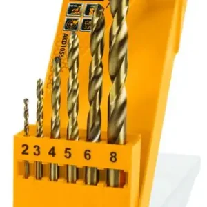 Set 6 Punte Trapano Per Metallo