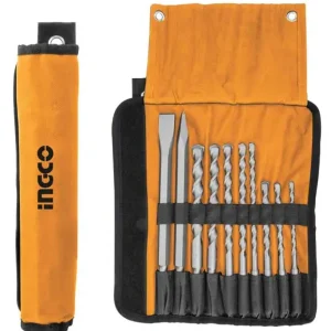 Set 10 Punte E Scalpelli SDS Plus