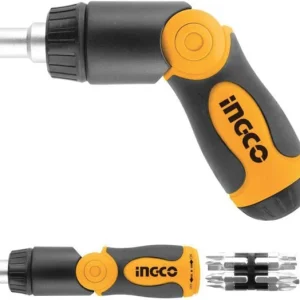 Set 13 PZ Cacciavite A Cricchetto Pieghevole