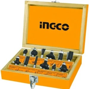 Set 12 Frese Per Legno Codolo 6MM