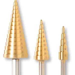 Set 3 Frese Coniche A Gradino