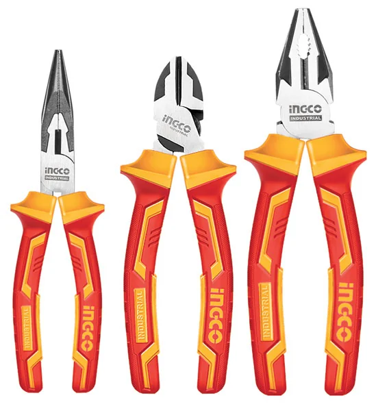 Set 3 Pinze Isolate Ingco