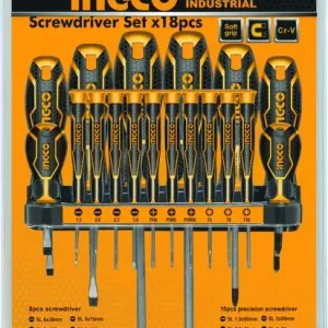 Set 18 Cacciaviti Croce/Taglio