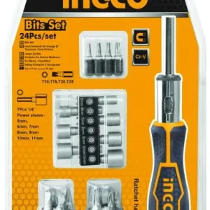 Set 24 PZ Cacciavite Con Inserti