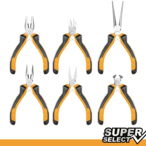 Set 6 Mini Pinze di Precisione