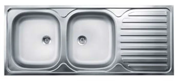 Lavello Con Gocciolatoio Per Cucine Componibili - immagine 2