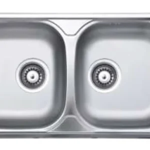 Lavello Inox Da Appoggio Special 80x50 2 Vasche