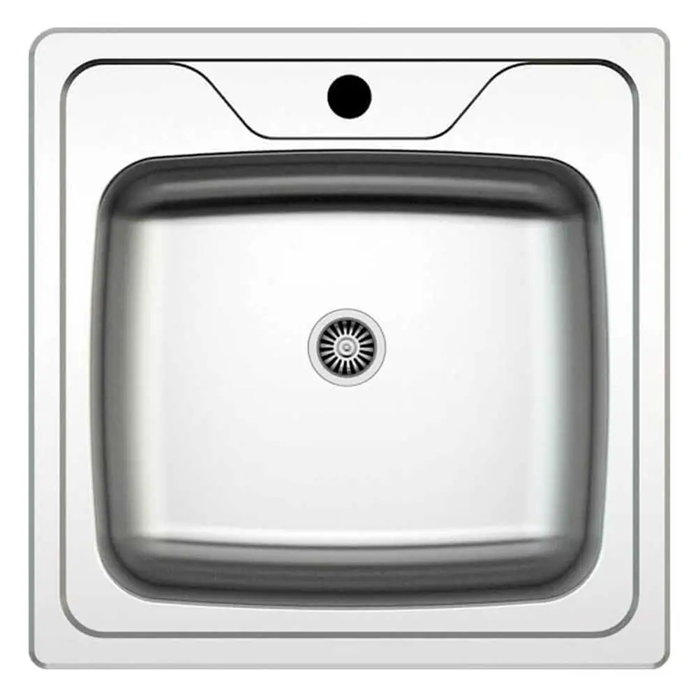 Lavello Inox Incasso 50x50 1 Vasca