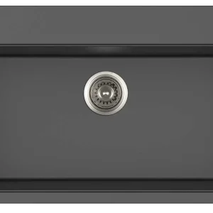 Lavello Quarzo Nero 78x51x22P.