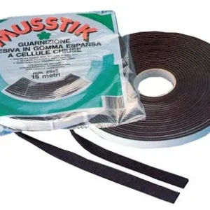 Guarnizione Nera Adesiva "MUSSTIK"