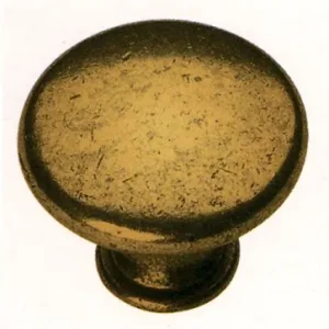 Pomolo In Zama Finitura Bronzo Antico