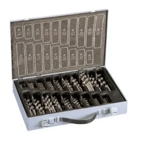 Set 170 Punte hss Fresate In Valigetta