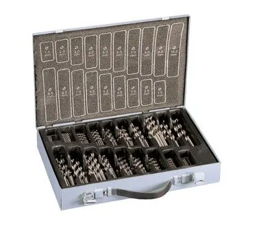 Set 170 Punte hss Fresate In Valigetta