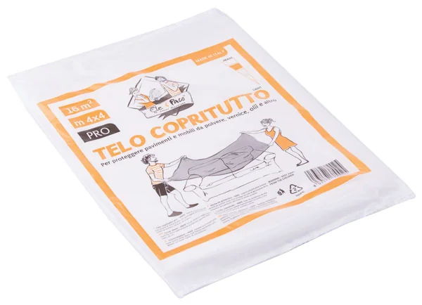 Telo Protettivo Copritutto In Polipropilene 4x4 mt.