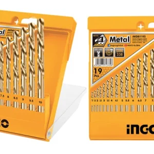 Set 19 Punte HSS Per Trapano