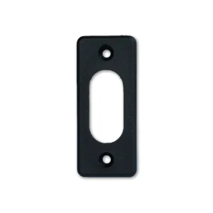 Borchia In Nylon Nero Per Cilindri Ovali (06027-01)