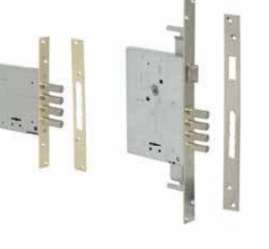 Serrature Da Infilare A Doppia A 4 Mandate Con Catenaccio A Pistoni (57028 50 0)