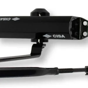 Chiudiporta Senza Arresto Nero Serie 604 '60470'