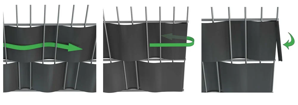 Fascia Frangivista In PVC cm.19x35mt. - immagine 4