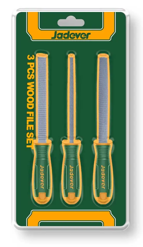 Set 3 Lime Per Legno 200MM - immagine 2