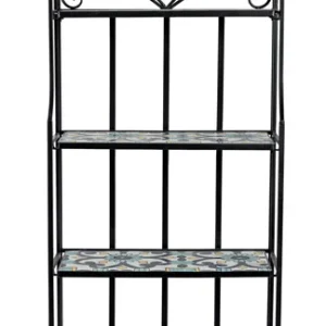 Libreria Pieghevole Positano 4p Ferro/Ceramica