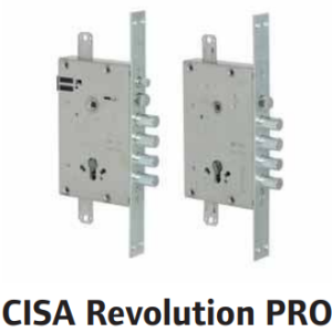 Serratura Da Infilare Cisa Revolution Pro (56535-28-B) Mano Sinistra