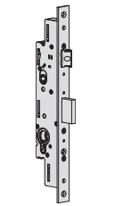 Serratura Da Infilare Ad Ingranaggi A Cilindro Per Montanti (49225-30-0) - immagine 3
