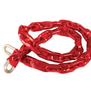 Catena A Maglia Quadra In Acciaio Cementato E Zincato D.10 mm.