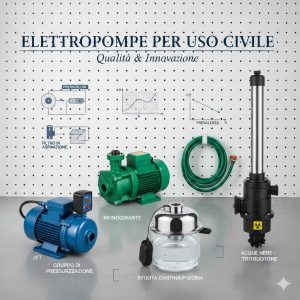 Elettropompe pompe e accessori