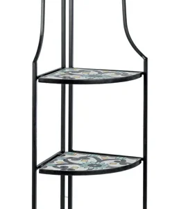 Angoliera Con Ripiani Pieghevole Positano