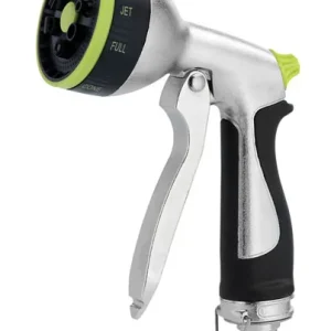 Pistola Per Irrigazione In Metallo Cromato Multifunzione