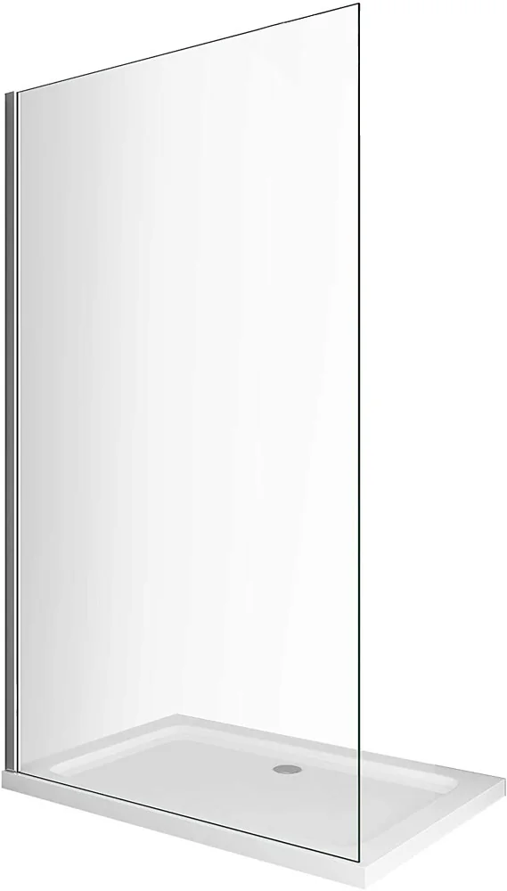 Box Doccia In Vetro Parete Fissa cm.78x190