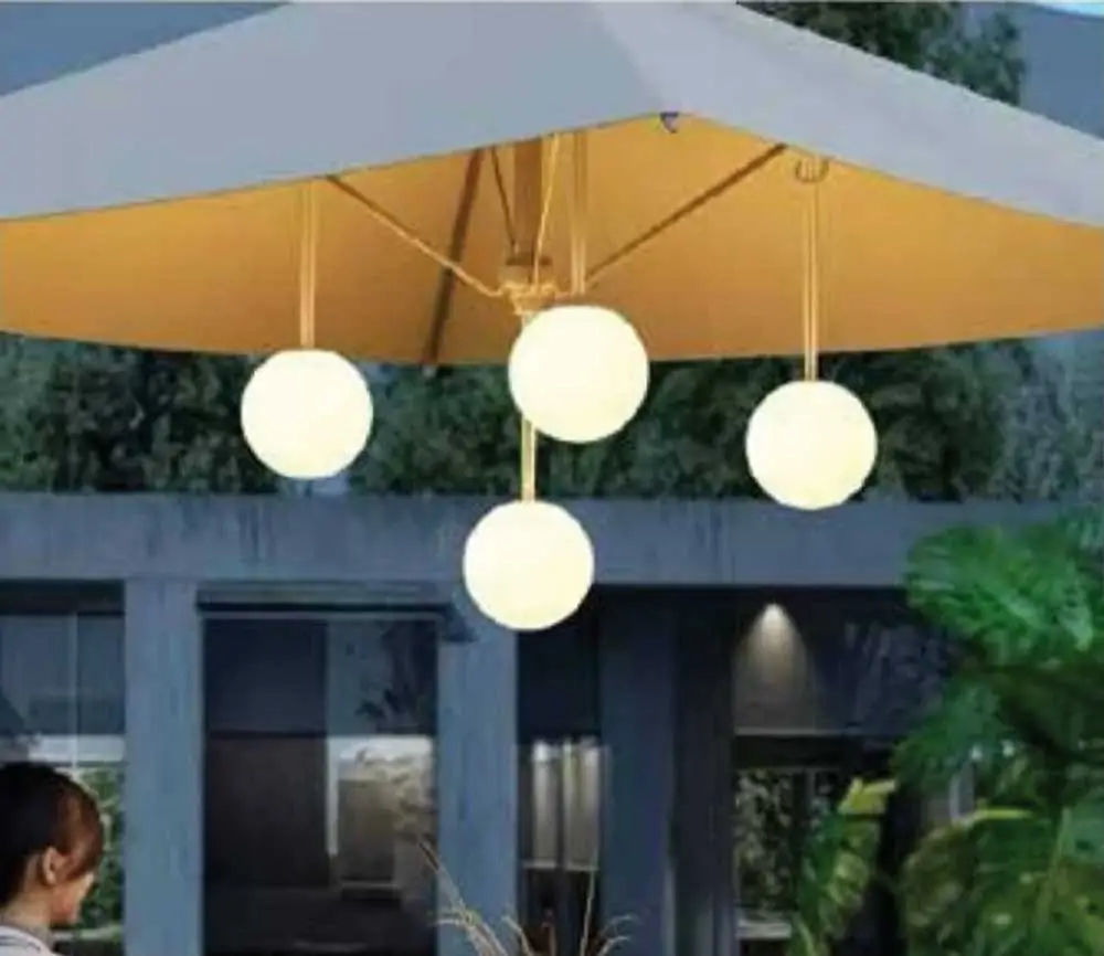 Lampada Sfera Led Sospensione Ricaricabile - immagine 2