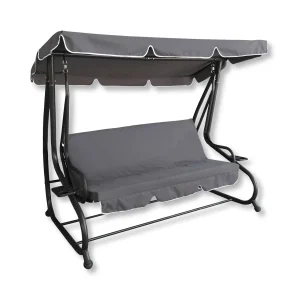 Dondolo Panarea Big Reclinabile cm.230x120x164 Colore Dark Grey