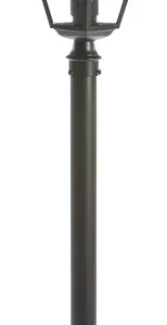 Lampione Eolo Nero h100 e27