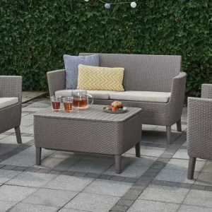 Salotto Salemo Lounge Set Cappuccino