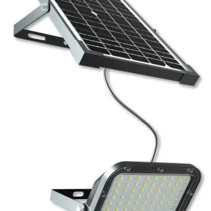 Proiettore Led Ricarica Solare 4800 lm Modello Cube