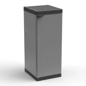 Armadio In Resina Basso 2 Ripiani 34x39,5x85h