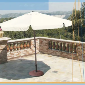 Ombrellone Palo In Alluminio Rettangolare 3x2mt