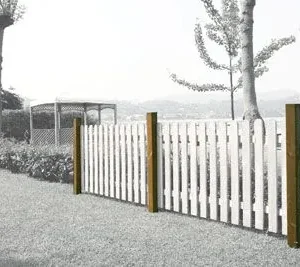 Palo Per Steccato 70x70 h.150 Impregnato