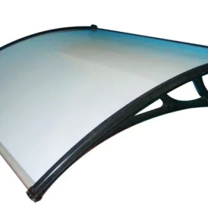 Pensilina In Policarbonato Trasparente Compatto Con Bracci In ABS