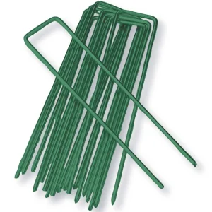 Picchetti Fermaprato In Acciaio Plastificato Verde