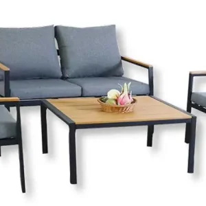 Salotto Alluminio Set Lounge