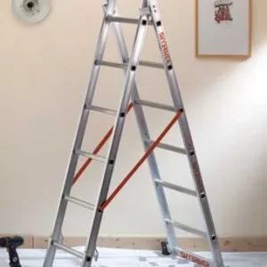 Scala Trasformabile Doppia In Alluminio