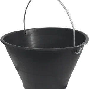 Secchio Muratore D.34 Nero 8 LT