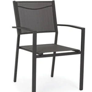 Sedia Alluminio Hilde con Braccioli