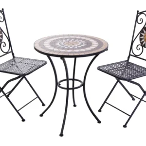 Set Tavolo Mosaico+2 Sedie Classic