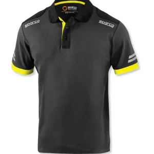 Polo Sparco Tech Toledo Grigio/Giallo