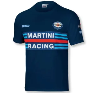 T-Shirt Martini Racing Blu